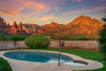 Acres of wilderness steps from your private perch